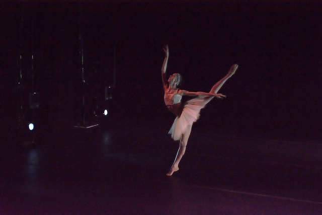 Ballerina on point.